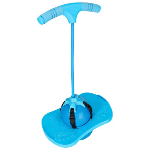 Skoczek dla dzieci pogo równowaga jumper niebieski