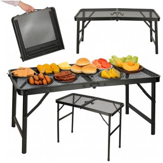 Stół stolik turystyczny LUARO kempingowy cateringowy składany 80 x 66 x 40 cm