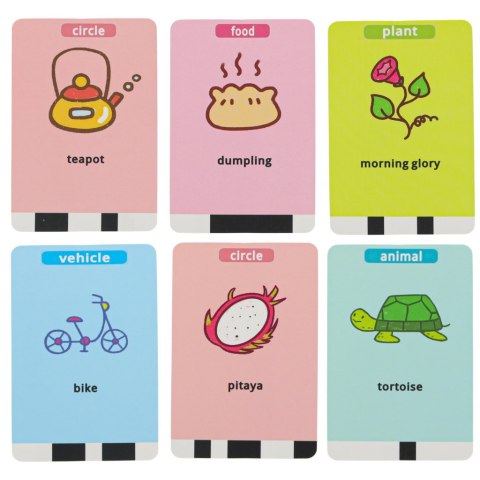 Zabawka interaktywna edukacyjna robot nauka rysowania fiszki mazaki pomarańczowy