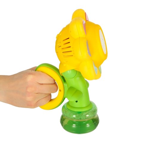 Maszynka do baniek mydlanych automat generator kwiatek bańki światła