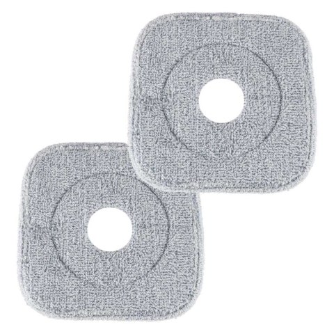 Mop obrotowy prostokątny płaski rotacyjny czysta brudna woda wyciskacz