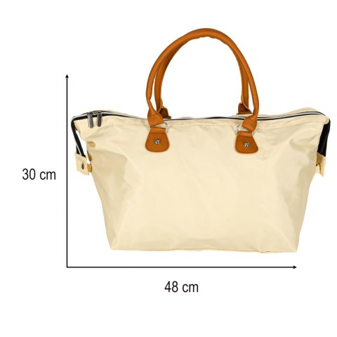 Torba podróżna wielofunkcyjna do wózka dla mamy zestaw beżowa