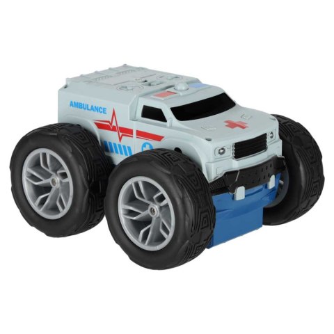 Samochód auto na pilota Revolt 2 Sided Rescue Racer mega transformacja obrót 360 4WD