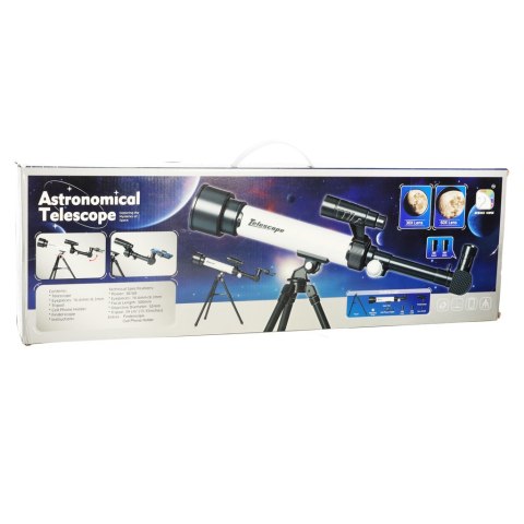 Teleskop astronomiczny luneta obserwacyjna dla dzieci ze statywem 30x 60x