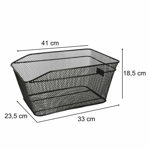 Koszyk rowerowy RALLEX na bagażnik kosz tylny metalowy