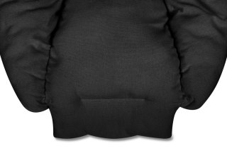 Poduszka LUARO na huśtawkę wiszącą bocianie gniazdo XXL czarna