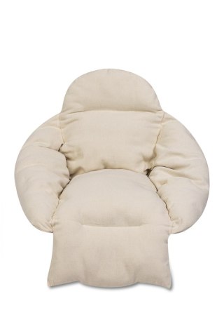 Poduszka LUARO na huśtawkę wiszącą bocianie gniazdo XXL ecru