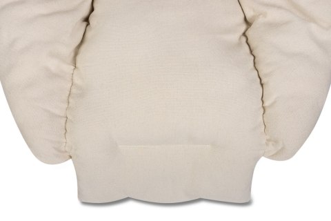 Poduszka LUARO na huśtawkę wiszącą bocianie gniazdo XXL ecru