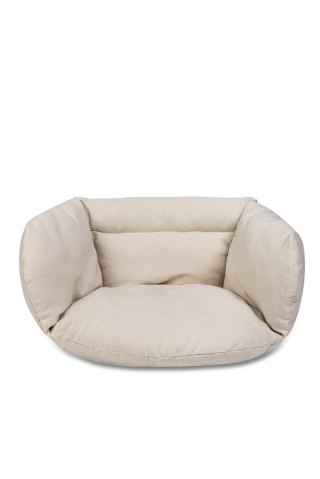 Poduszka LUARO na huśtawkę wiszącą bocianie gniazdo miękka ecru