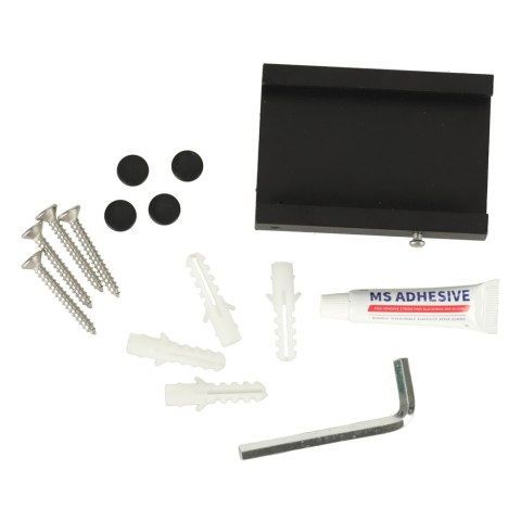 Suszarka na pranie wieszak ścienny naścienny składany teleskopowy czarny 18 haczyków 123cm