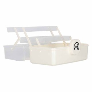 Organizer na leki pojemnik pudełko kasetka apteczka duży XL na zamek skrzynka 29x19x15,5 cm