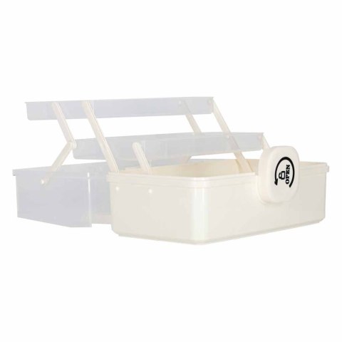 Organizer na leki pojemnik pudełko kasetka apteczka duży XL na zamek skrzynka 29x19x15,5 cm